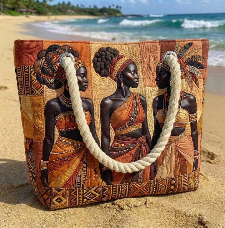 Artisan Beach Tote | Melanin Queens Radiance