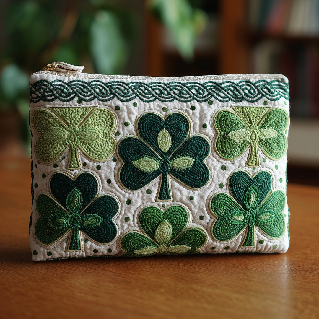 Irish Shamrock Quilted Purse GFTOTP10416