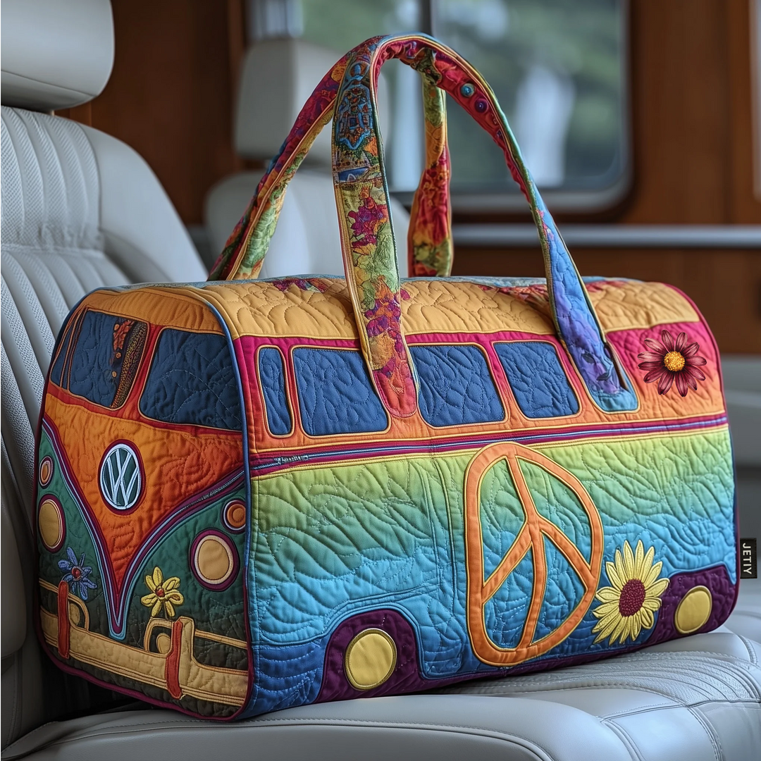 Hippie Van Quilted Duffle Bag - Model GFTOTP10608
