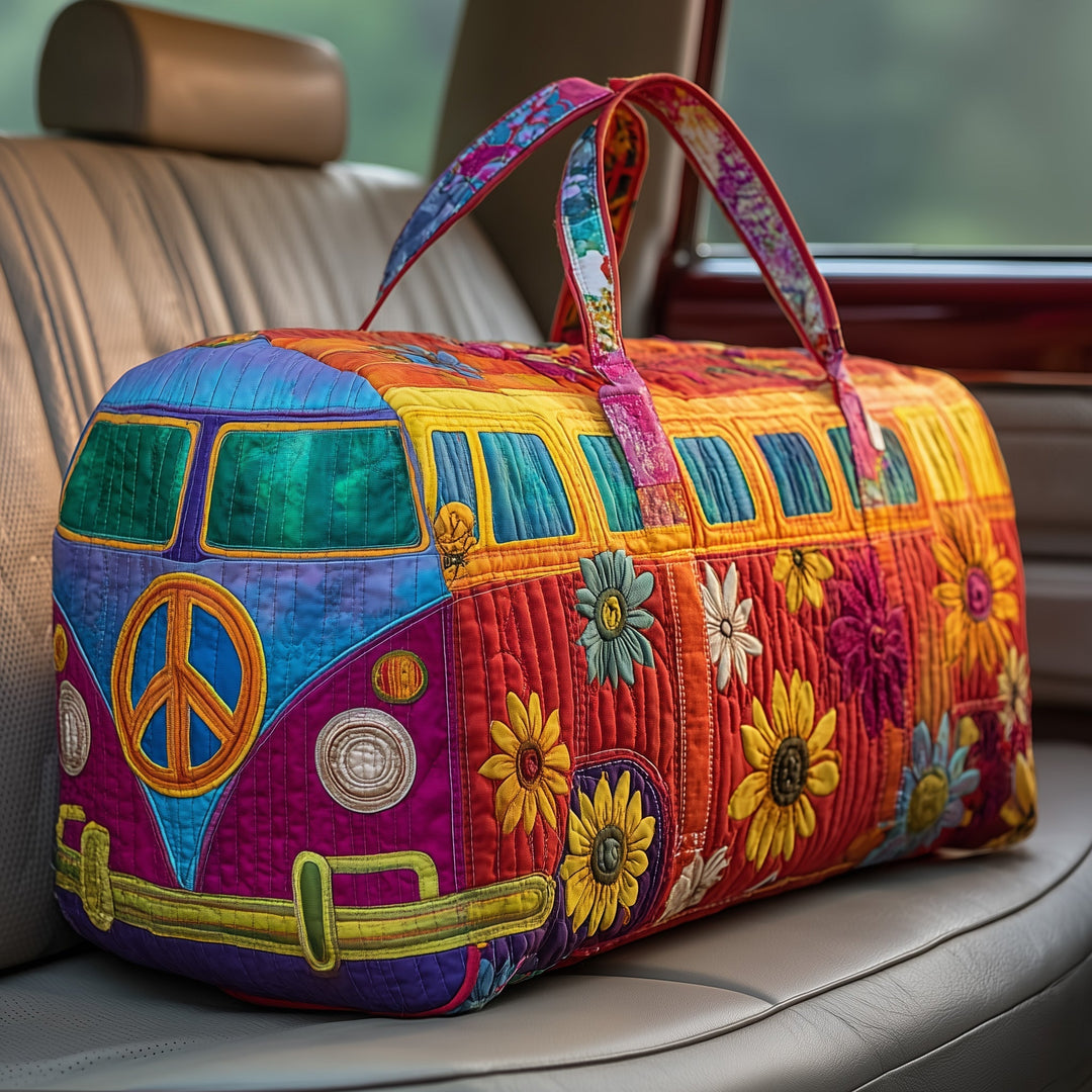 Hippie Van Quilted Duffle Bag - Model GFTOTP10609