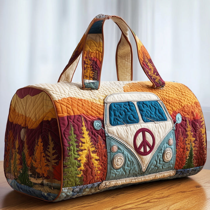 Hippie Van Quilted Duffle Bag - Model GFTOTP10619