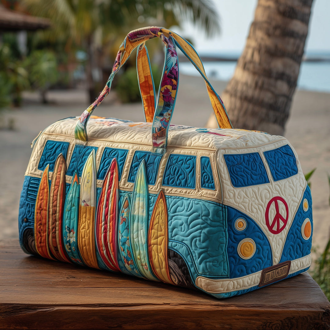 Quilted Duffle Bag - Beachside Van Design GFTOTP10812
