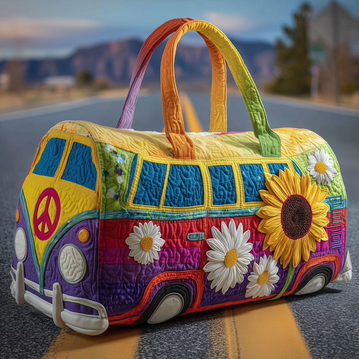 Hippie Journey Quilted Duffle Bag - Model GFTOTP10822