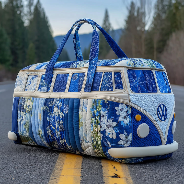 Indigo Quilted Duffle Bag - Model GFTOTP12121