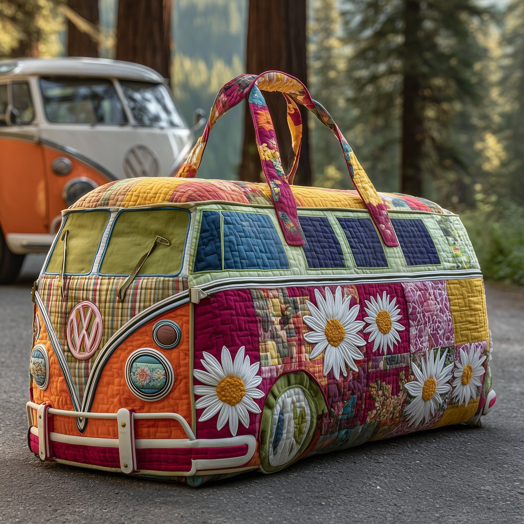 Blossom Path Quilted Duffle Bag - Model GFTOTP12292