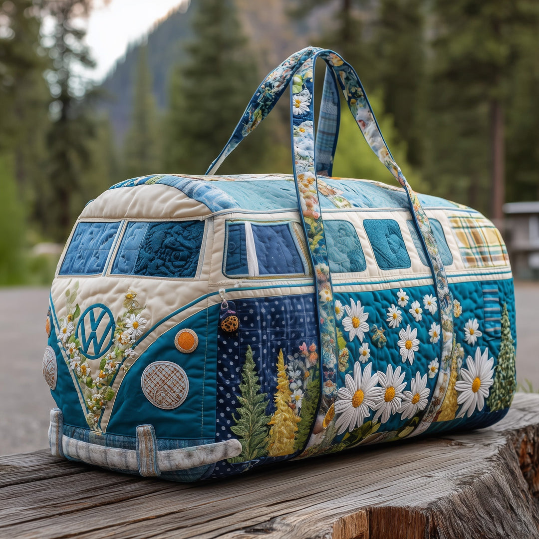 Blossom Path Quilted Duffle Bag - Model GFTOTP12299