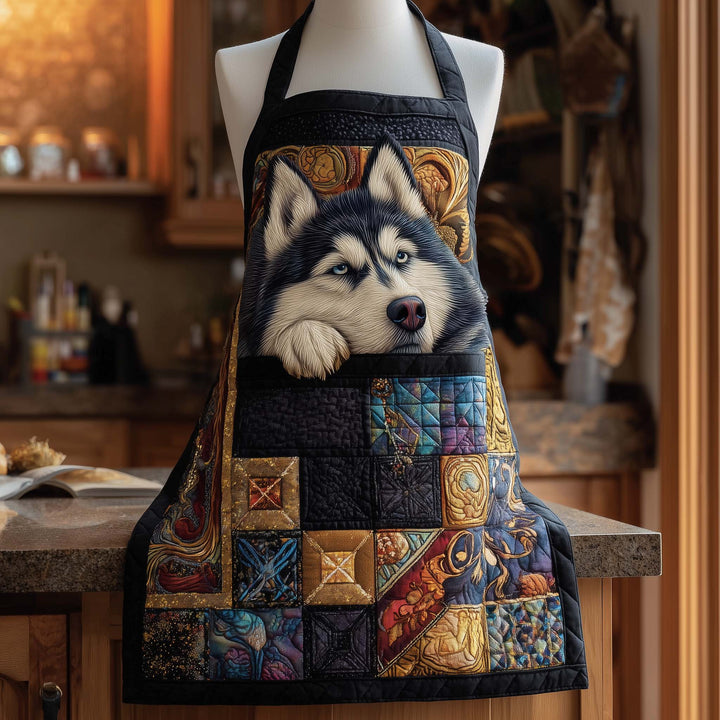 Husky Charm Quilted Apron GFTOTP14275