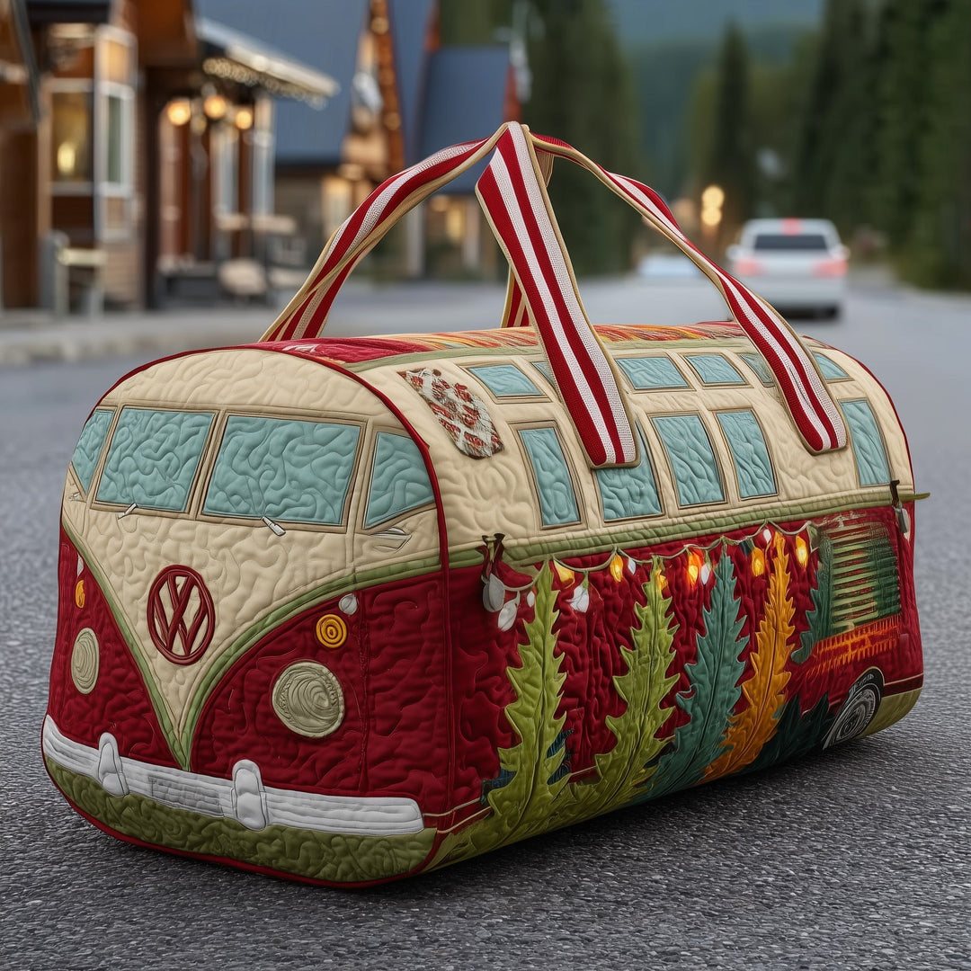 Hippie Van Quilted Duffle Bag for Christmas - GFTOYC42