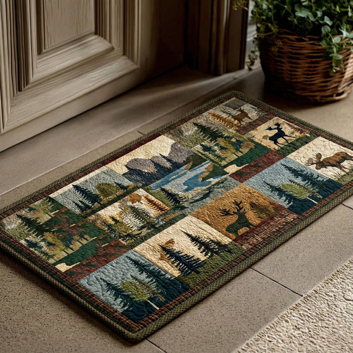 Mountain River Elk Welcome Mat NCU0LDH281