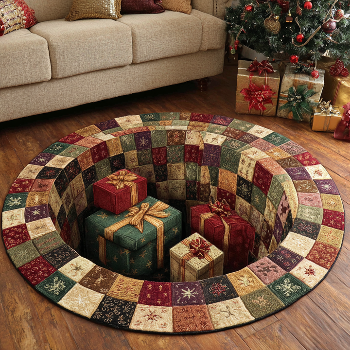 Illusion Round Carpet - Gift Edition NCU0DK10863
