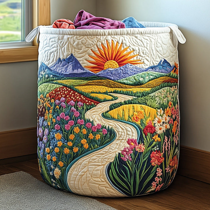Handcrafted Laundry Basket | Bright Meadow Design