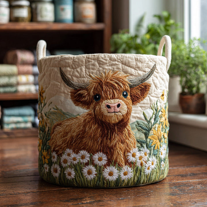 Highlands Charm | Artisan-Made Laundry Basket