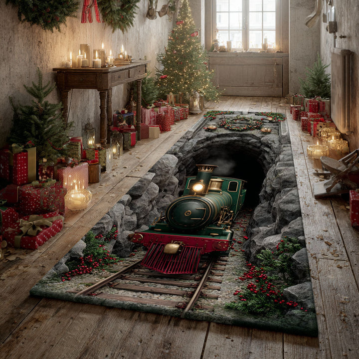 Holiday Mountain Passage Runner Rug - NCU0TV920