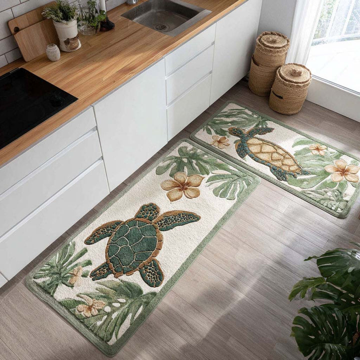 Hula Shell Kitchen Area Rug - Model NCU0PT10165