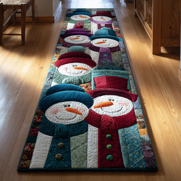 Festive Snowman Runner Rug - NCU0HH1079