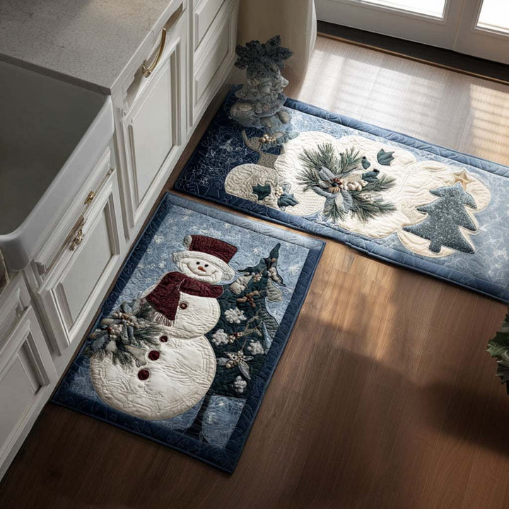 Joyful Frost Kitchen Rug - Model NCU0PT10155