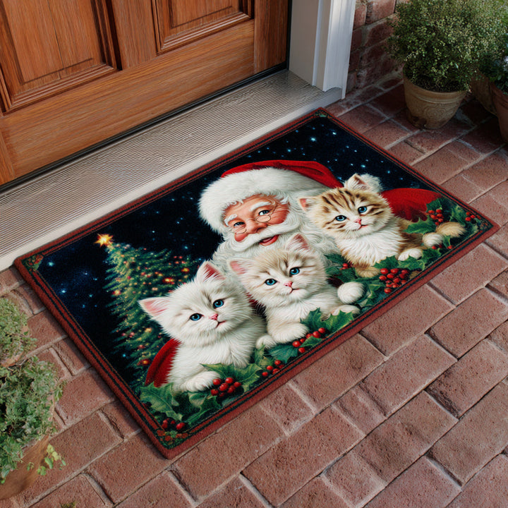 Friendly Santa Claus Doormat NCU0HH628