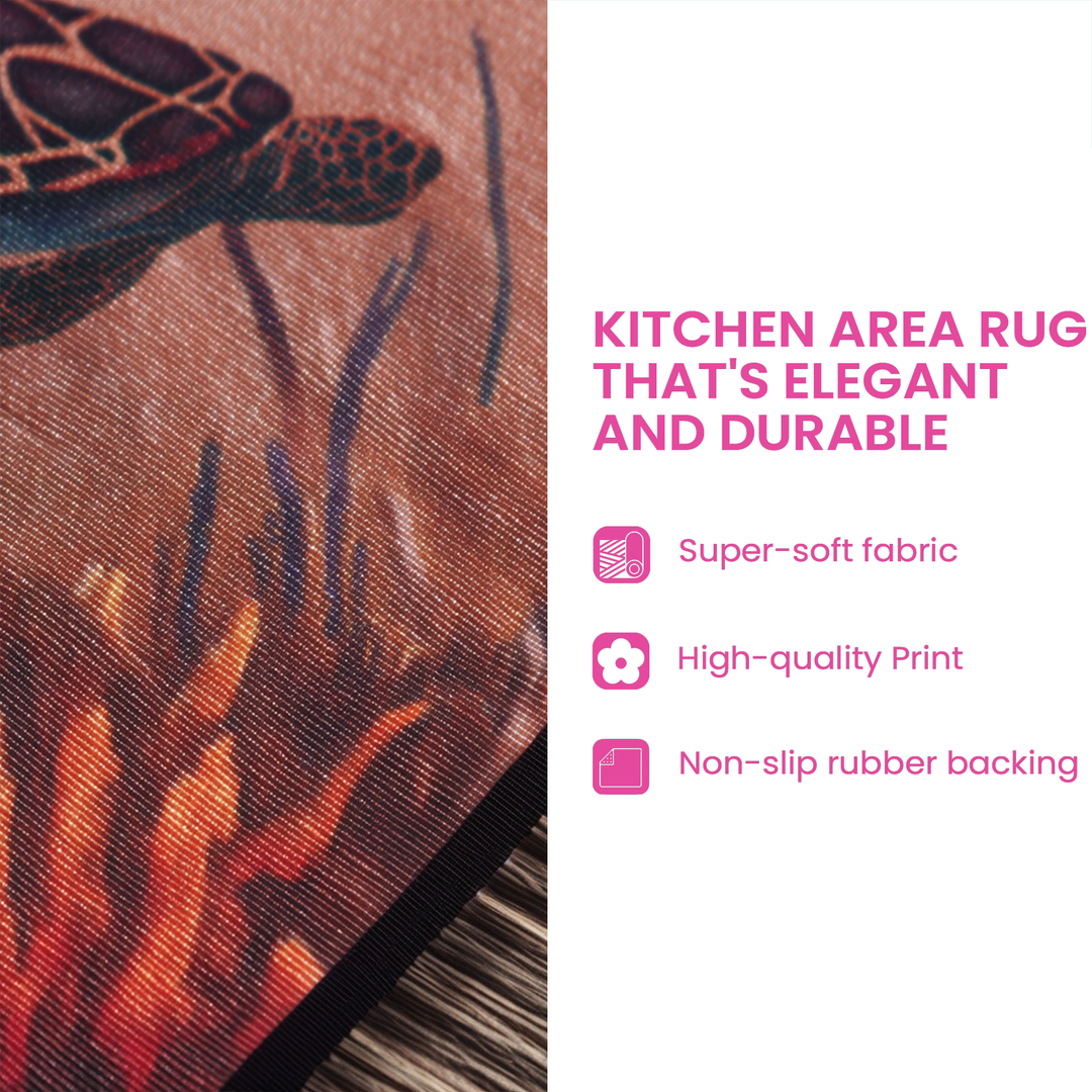 Skeleton-Themed Kitchen Area Rug - NCU0DV2437
