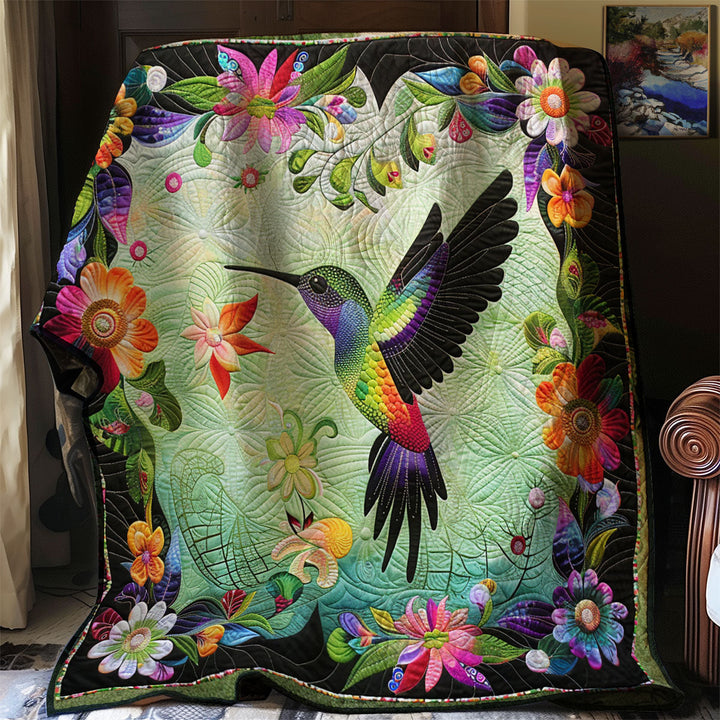 Hummingbirds XR2307009CL Quilt