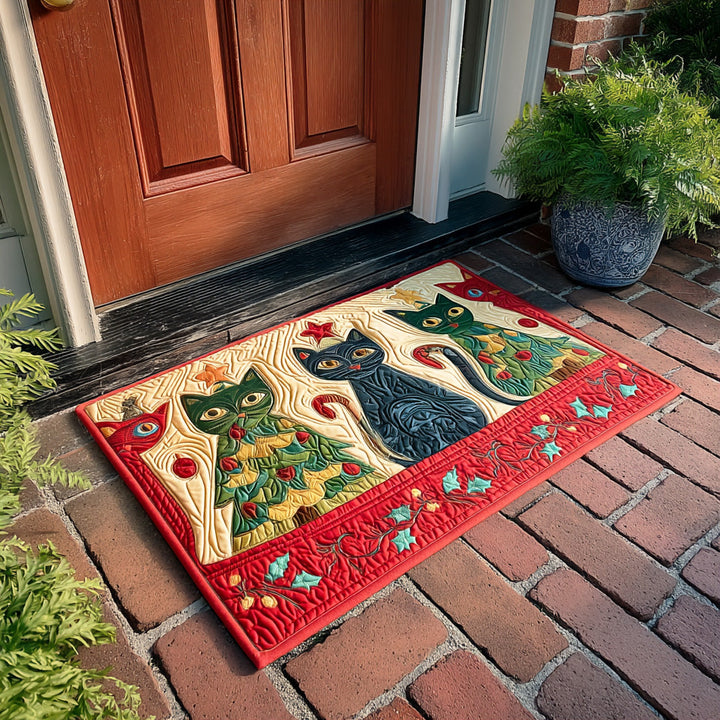 Meowy Magic Cat-Themed Doormat - NCU0NTD1171