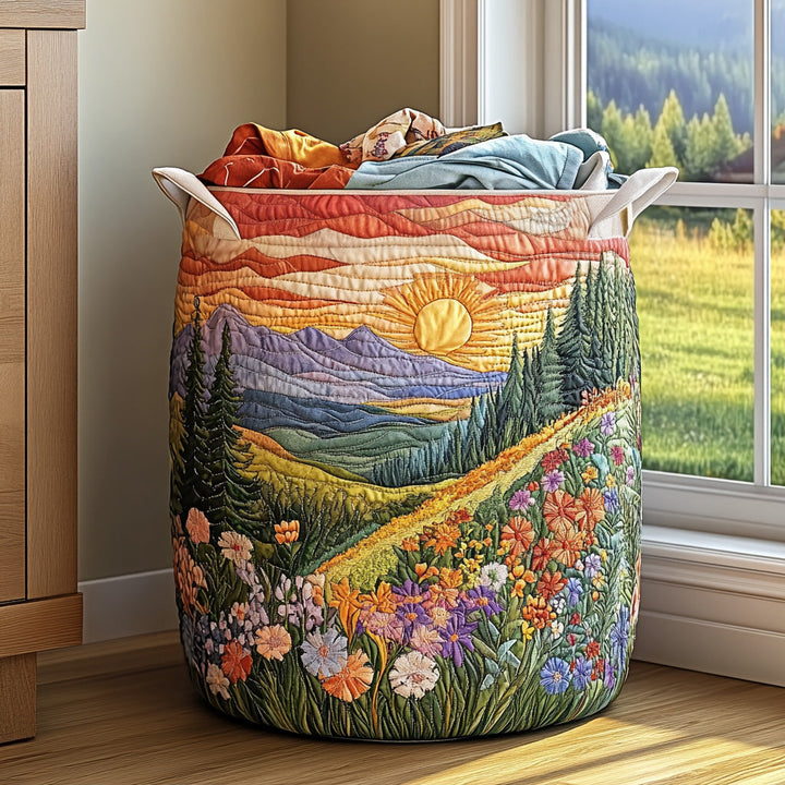Handcrafted Laundry Basket | Bright Meadow Design