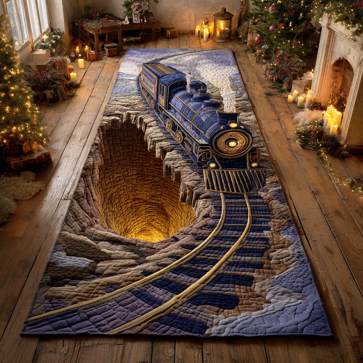 Northbound Festive Train Runner Rug NCU0TD1347