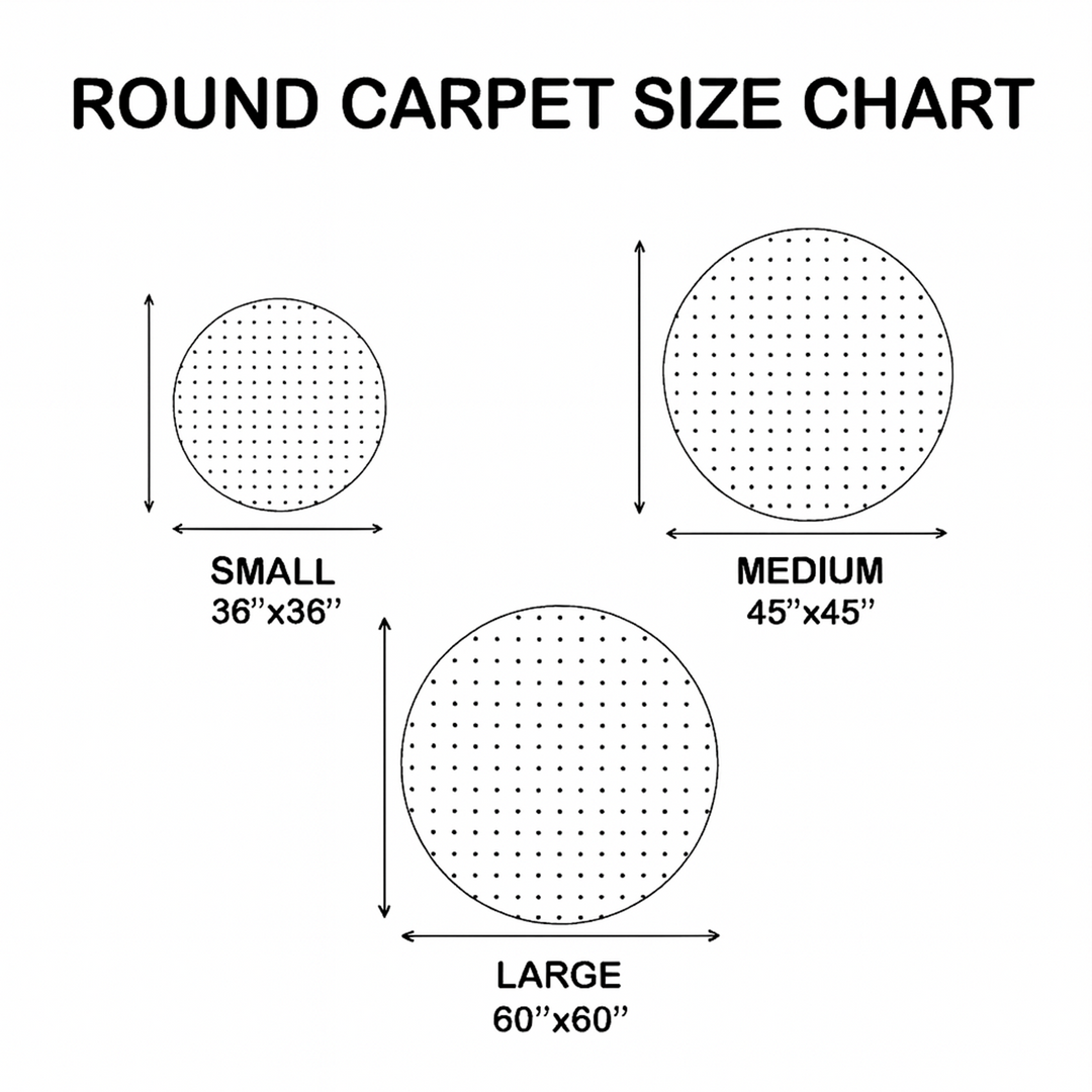 Illusion Round Carpet - Gift Edition NCU0DK10863