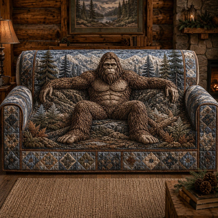 Sasquatch Siesta Quilted Sofa Protector - Model NCU0DV2213