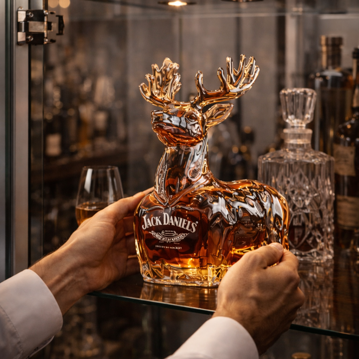 Jack Daniel's Reindeer Edition Whisky Bottle