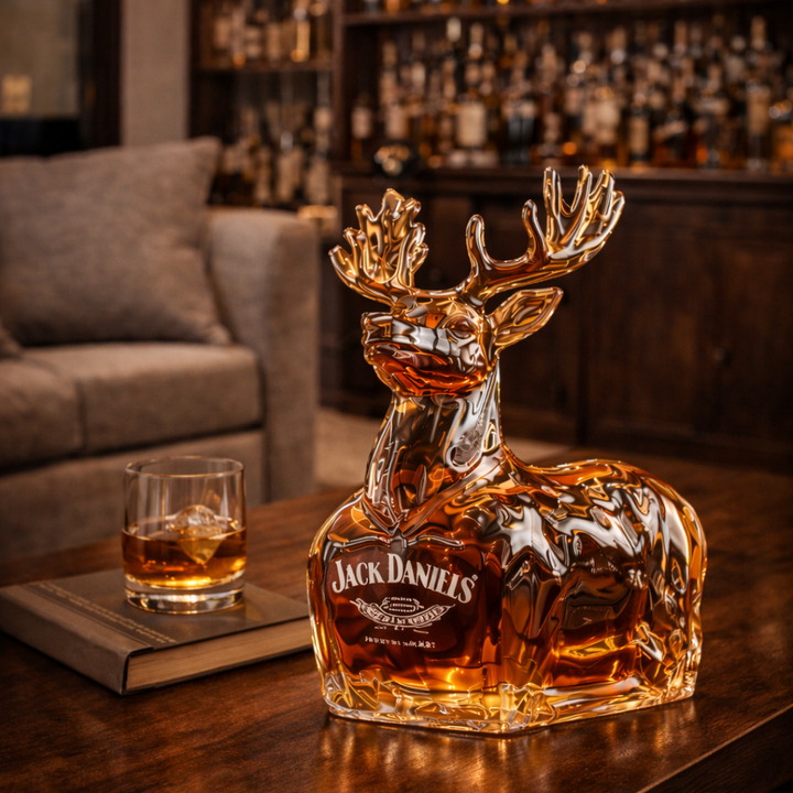 Jack Daniel's Reindeer Edition Whisky Bottle