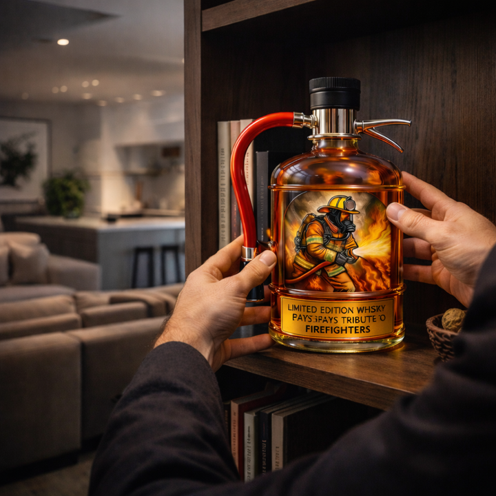 Firefighter Edition Whisky Bottle