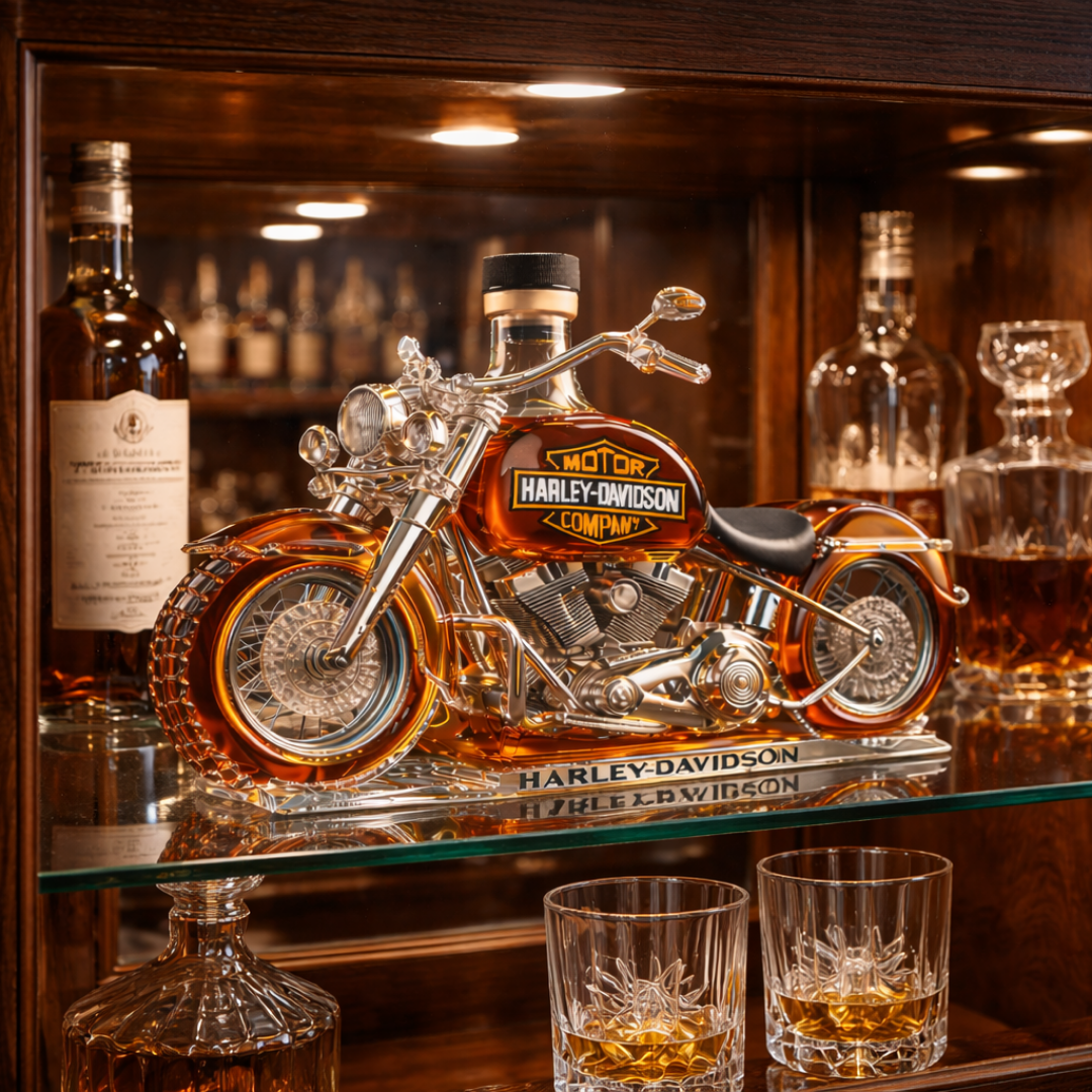 Harley Davidson Limited Edition Whisky Bottle