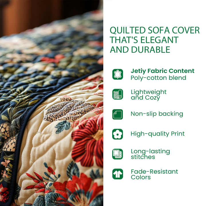 Pet Paw Quilted Sofa Cover NCU0VT338