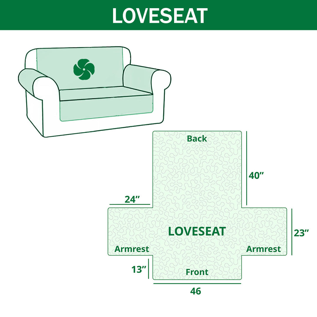Pet Paw Quilted Sofa Cover NCU0VT338