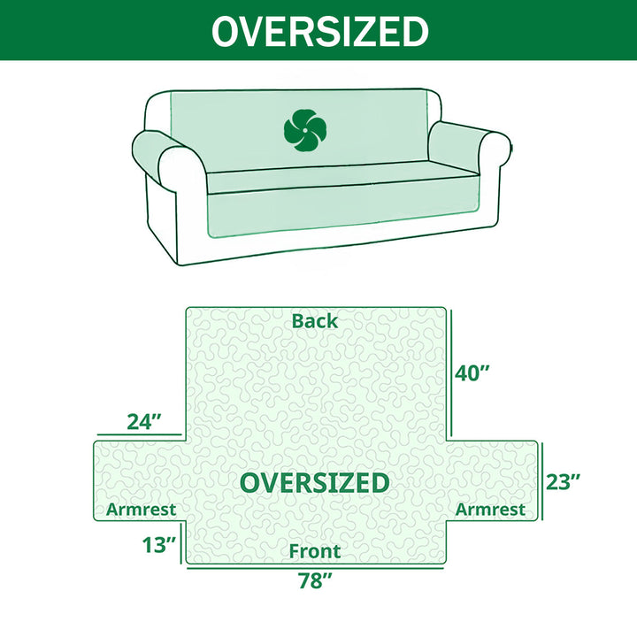 Pet Paw Quilted Sofa Cover NCU0VT338