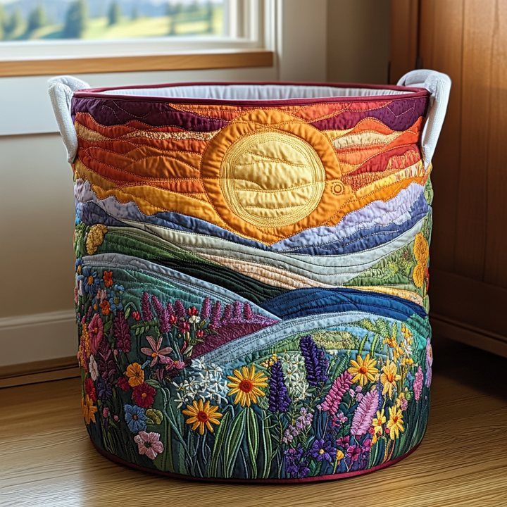 Handcrafted Laundry Basket | Bright Meadow Design
