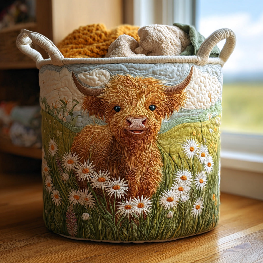 Highlands Charm | Artisan-Made Laundry Basket