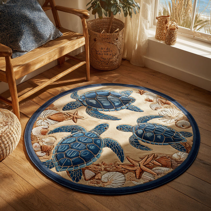 Tide Harmony Circular Area Rug NCU0TV824