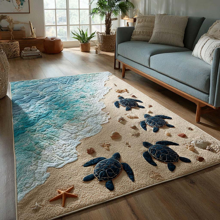 Turtle Path Area Rug - Model NCU0DK10130