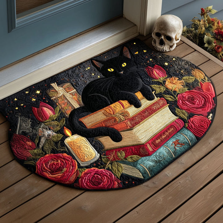 Personalized Cat-Shaped Doormat NCU0QN090