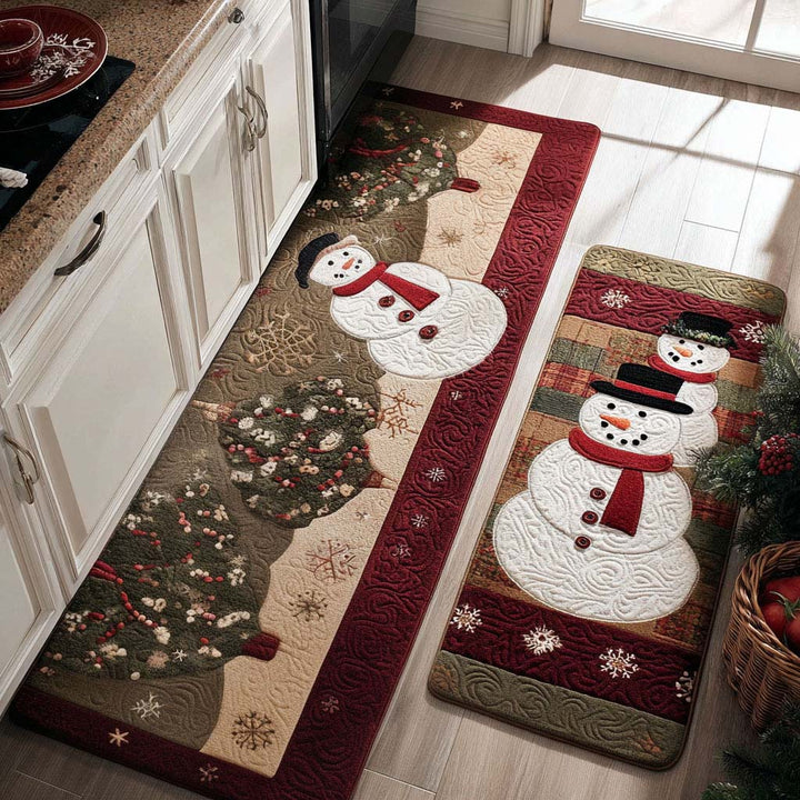 Winter Smile Kitchen Rug - Model NCU0PT10162