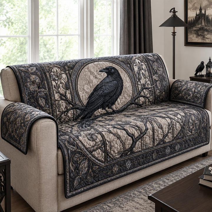 Witch Landing Quilted Sofa Cover NCU0DV2371