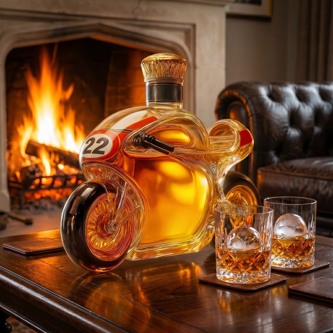 Moto Grand Prix Limited Edition Whisky Bottle