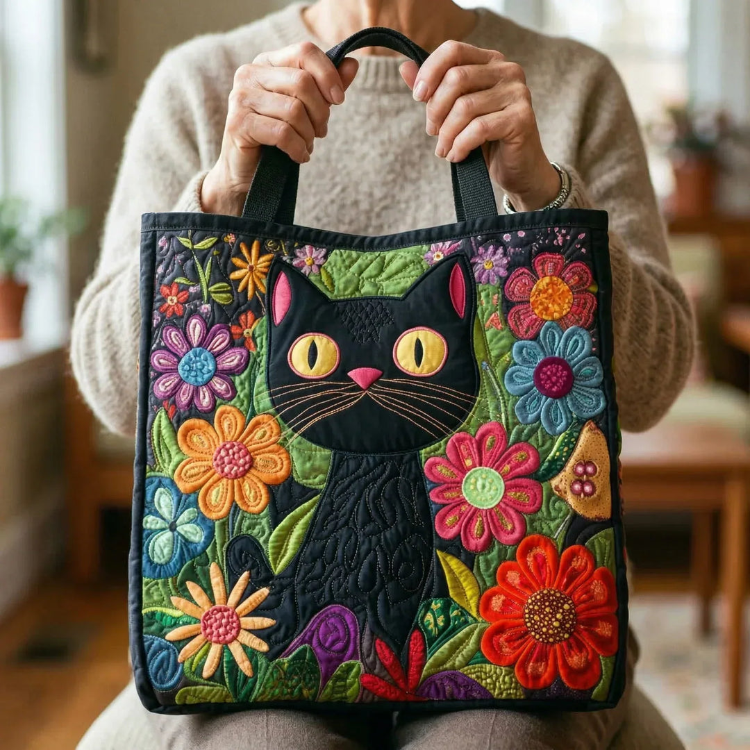 Handcrafted Black Cat Bag – Perfect Gift Option