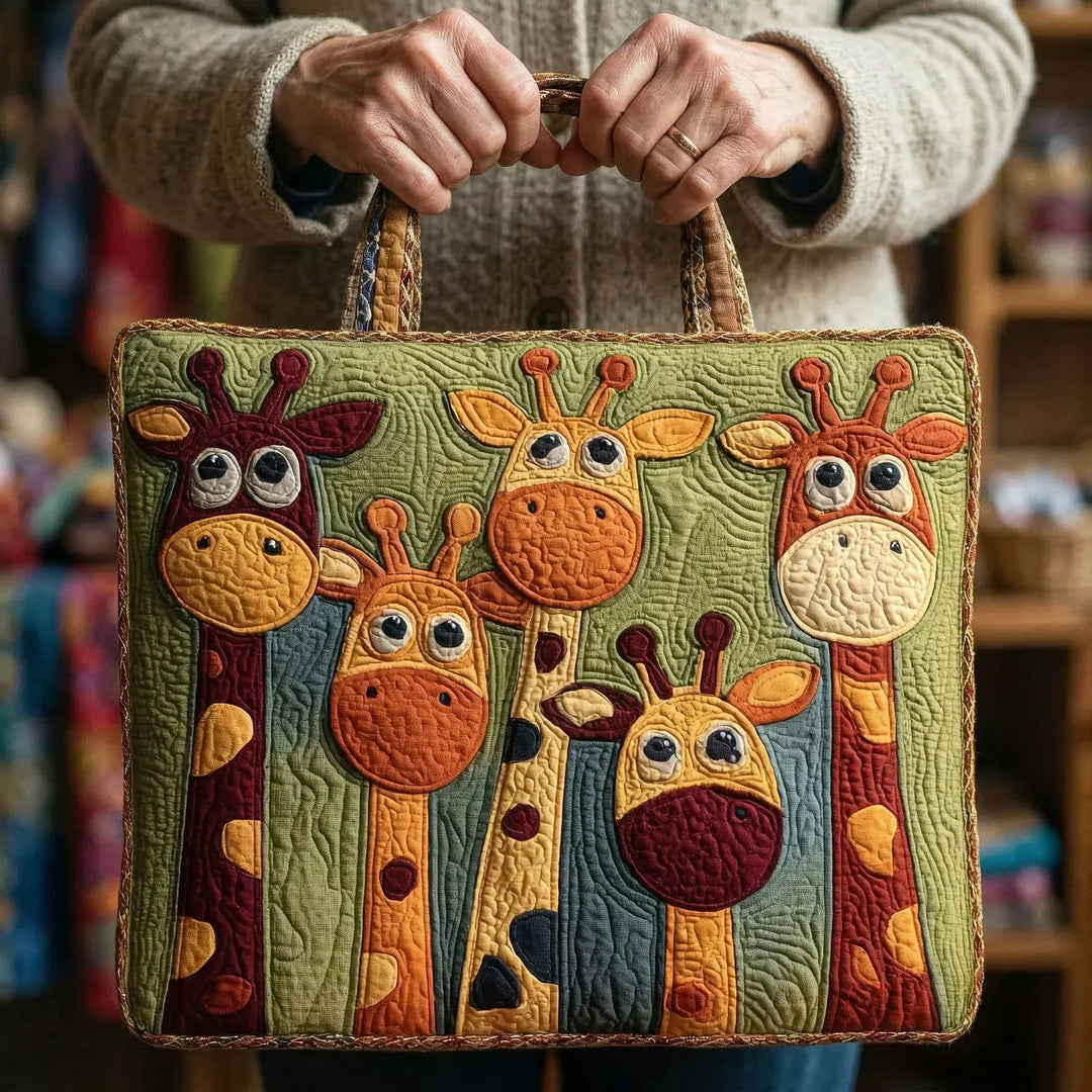 Giraffe-Themed Artisan Bag – Perfect Gift Option
