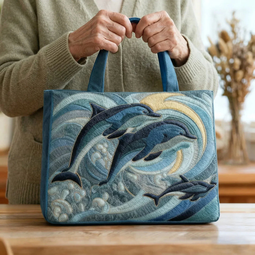 Final Collection: Artisan Ocean Dolphin Bag