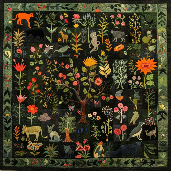 In A Forest WM2707001CL Quilt