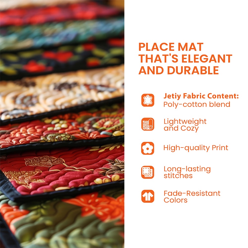Pumpkin Patch Quilted Placemat GFTOTP10040