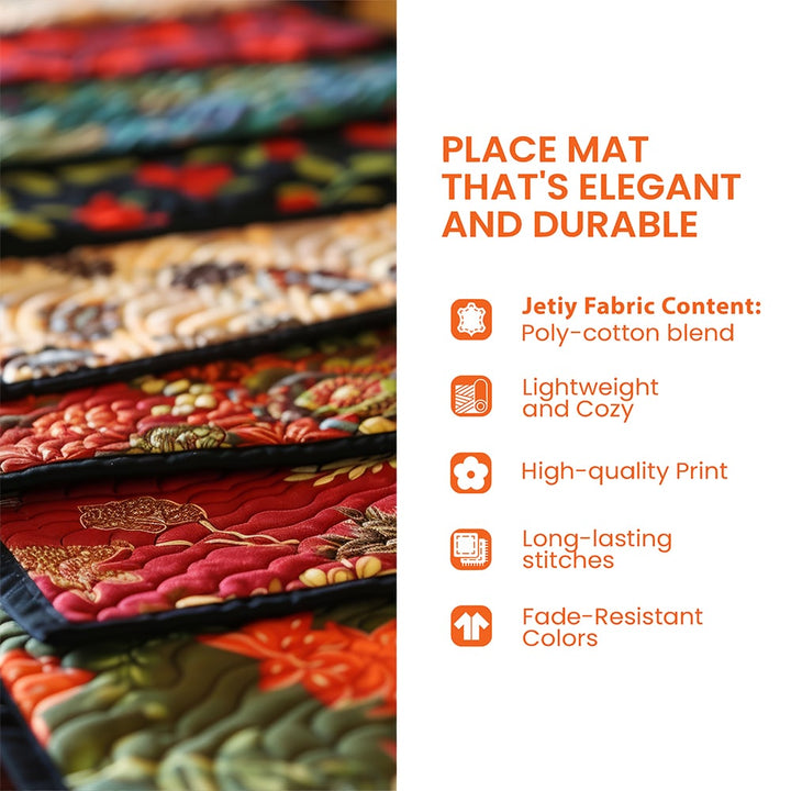 Pumpkin Patch Quilted Placemat GFTOTP10040