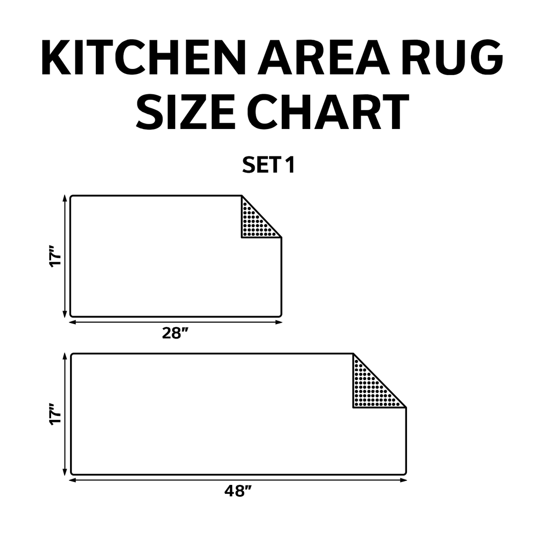 Non-Slip Kitchen Mat – Elegant Shell Design NCU0NT11122